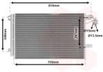 VAN WEZEL Condensator, climatizare VAN WEZEL 58005328 (58005328)