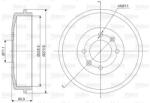 VALEO Tambur frana VALEO 237000 (237000)