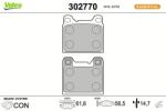 VALEO set placute frana, frana disc VALEO 302770 (302770)