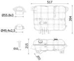 MAHLE Vas de expansiune, racire MAHLE CRT 251 000S (CRT 251 000S) - automobilus