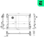 ERA Radiator, racire motor ERA 673342 (673342)