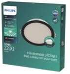 Philips 8721103131393 LED süllyeszthető lámpa MESON | 20W integrált LED forrás | 1500lm | 4000K | fekete