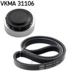 SKF Set curea transmisie cu caneluri SKF VKMA 31106 (VKMA 31106)
