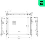ERA Radiator, racire motor ERA 673131 (673131)