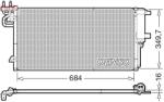 DENSO Condensator, climatizare DENSO DCN10045 (DCN10045)