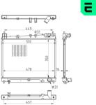 ERA Radiator, racire motor ERA 673555 (673555)