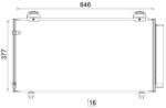 MAHLE Condensator, climatizare MAHLE BEHR AC 797 000S (AC 797 000S)