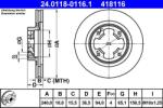 ATE Disc frana ATE 24.0118-0116.1 (24.0118-0116.1)