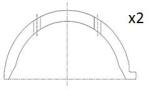 FAI AutoParts Saiba distantier, arbore cotit FAI AutoParts BT3014-STD (BT3014-STD)