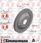 ZIMMERMANN Disc frana ZIMMERMANN FORMULA Z 100.3349. 70 (100.3349.70)