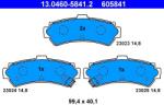 ATE set placute frana, frana disc ATE 13.0460-5841.2 (13.0460-5841.2)