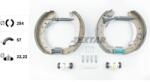 TEXTAR Set saboti frana TEXTAR Shoe Kit Pro 84049601 (84049601)