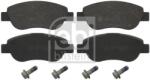 Febi Bilstein set placute frana, frana disc FEBI BILSTEIN 16857 (16857)