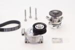 CONTITECH Pompa apa + Set curea transmisie cu caneluri CONTITECH 6PK1306WP1 (6PK1306WP1)