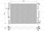 VALEO Radiator, racire motor VALEO 732946 (732946)
