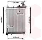VAN WEZEL Radiator, racire motor VAN WEZEL 82002099 (82002099)