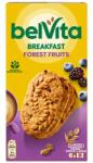 belVita Keksz, 6x50 g, BELVITA Jó reggelt , erdei gyümölcsös (326123)