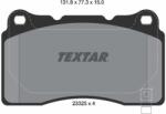 TEXTAR set placute frana, frana disc TEXTAR Q+ 2332501 (2332501)