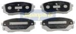 JAPANPARTS set placute frana, frana disc JAPANPARTS PA-H23AF (PA-H23AF)