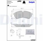 DELPHI set placute frana, frana disc DELPHI LP3410LC (LP3410LC)