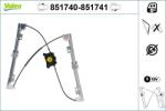 VALEO Mecanism actionare geam VALEO 851741 (851741)
