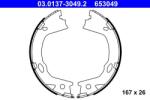 ATE Set saboti frana, frana de mana ATE 03.0137-3049.2 (03.0137-3049.2)