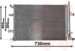 VAN WEZEL Condensator, climatizare VAN WEZEL 59005138 (59005138)
