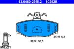 ATE set placute frana, frana disc ATE 13.0460-2935.2 (13.0460-2935.2)