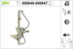 VALEO Mecanism actionare geam VALEO 850847 (850847)