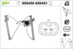 VALEO Mecanism actionare geam VALEO 850450 (850450)
