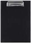 KARTON PP Felírótábla, fedeles, A/5, PVC, fekete (KPP-5-562) - mesescuccok