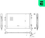 ERA Radiator, racire motor ERA 673252 (673252)