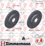 ZIMMERMANN Disc frana ZIMMERMANN BLACK Z 540.5312. 53 (540.5312.53)