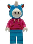 LEGO® LEGO® Minifigurák Julian - Dark Pink Hoodie ani019