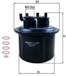 MAHLE filtru combustibil MAHLE KL 1050D (KL 1050D)