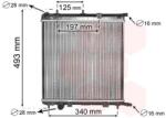 VAN WEZEL Radiator, racire motor VAN WEZEL 09002188 (09002188)