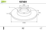 VALEO Disc frana VALEO 197491 (197491)