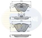 COMLINE set placute frana, frana disc COMLINE CBP01700 (CBP01700)