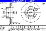 ATE Disc frana ATE 24.0132-0151.1 (24.0132-0151.1)