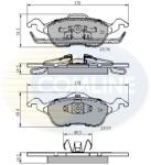 Allied Nippon set placute frana, frana disc Allied Nippon CBP0490 (CBP0490)