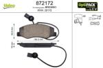 VALEO set placute frana, frana disc VALEO 872172 (872172)