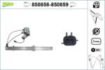 VALEO Mecanism actionare geam VALEO 850858 (850858)