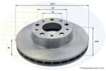 COMLINE Disc frana COMLINE ADC1571V (ADC1571V)