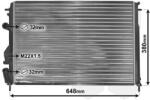 VAN WEZEL Radiator, racire motor VAN WEZEL 43002241 (43002241)