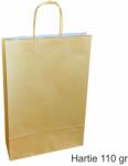 Paper Craft Pungi hartie AURII - 3 sticle vin, 26x39x8 cm, set 30 buc