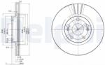DELPHI Disc frana DELPHI BG2697 (BG2697)