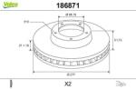 VALEO Disc frana VALEO 186871 (186871)