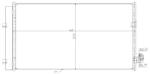 MTR Condensator, climatizare MTR 13054757 (13054757)