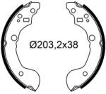 VALEO Set saboti frana VALEO 564285 (564285)