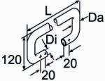 WEBASTO pompa de apa, instalatia de incalzire independenta WEBASTO Hose D20 L=2200 1319268A (1319268A)
